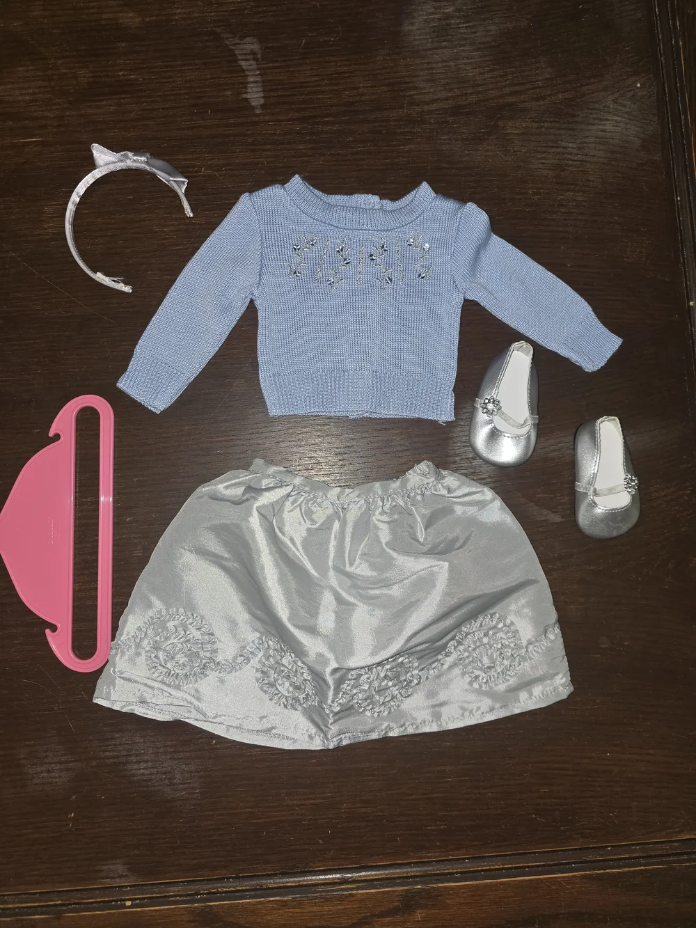 American Girl Doll Frosty Party Outfit